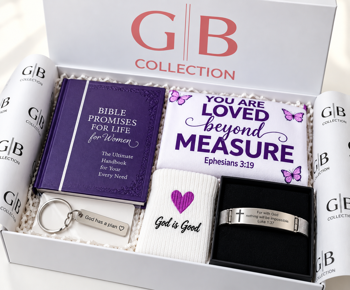 Limited Edition-Womens Bible promises white gift box
