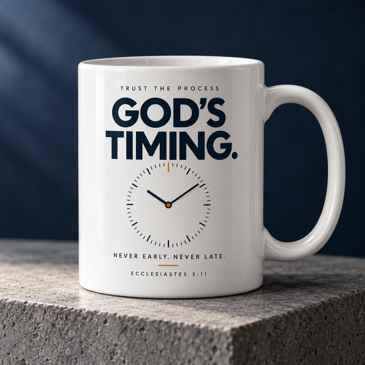 God’s Timing Mug