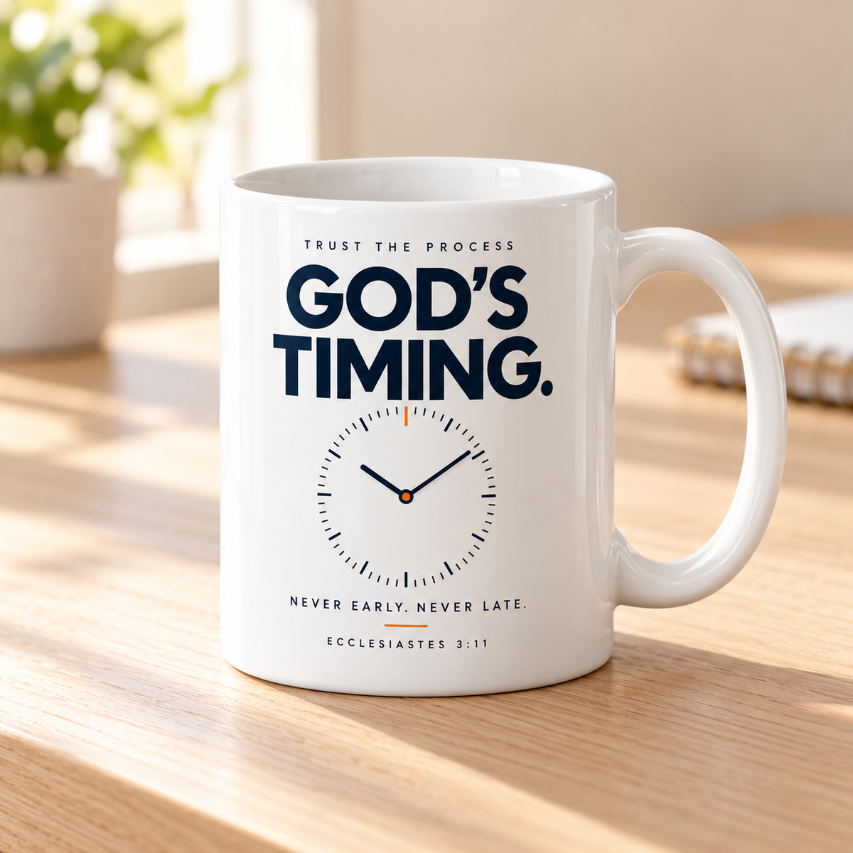 God’s Timing Mug