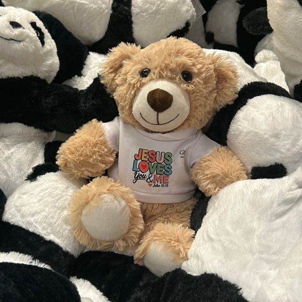 Jesus Loves You Teddy Bear - Thegiftboxcollection